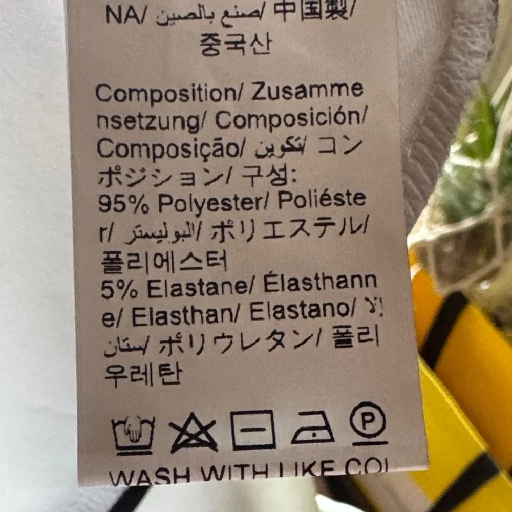 SHEIN Monochrome Black & White Long Sleeve Shirt Casual Athleisure Top Small - Picture 7 of 7